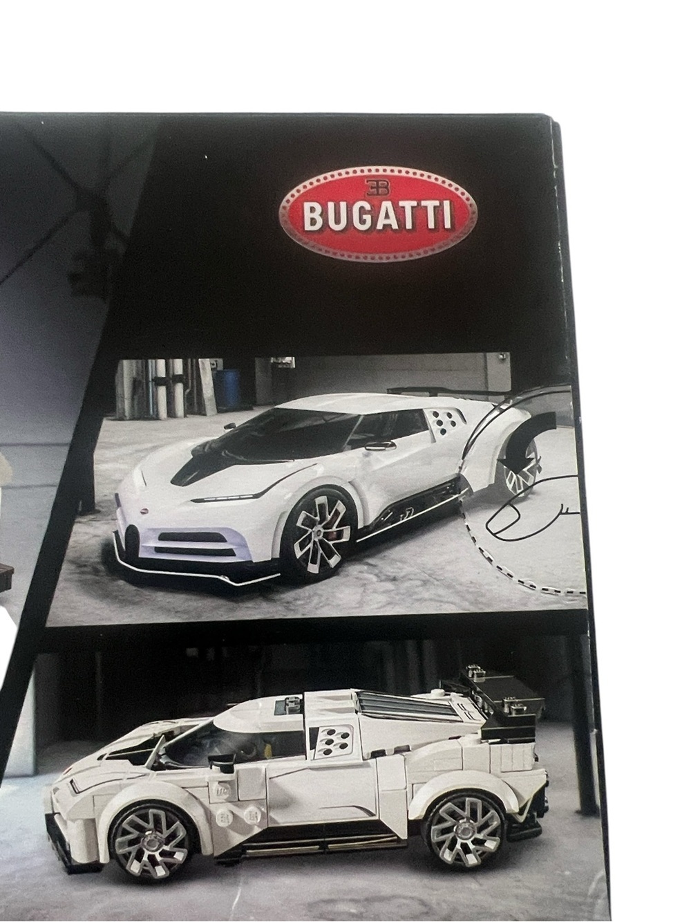LEGO Speed Champions White Bugatti Centodieci Kids Toy Set. NEW in box. - Picture 10 of 11